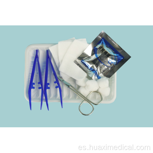 Kit de apósito médico estéril desechable para heridas